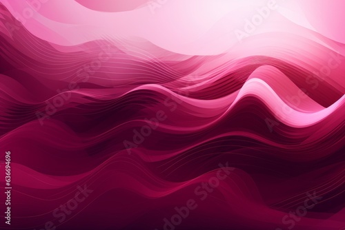 a vibrant and dynamic pink abstract background with flowing wavy lines