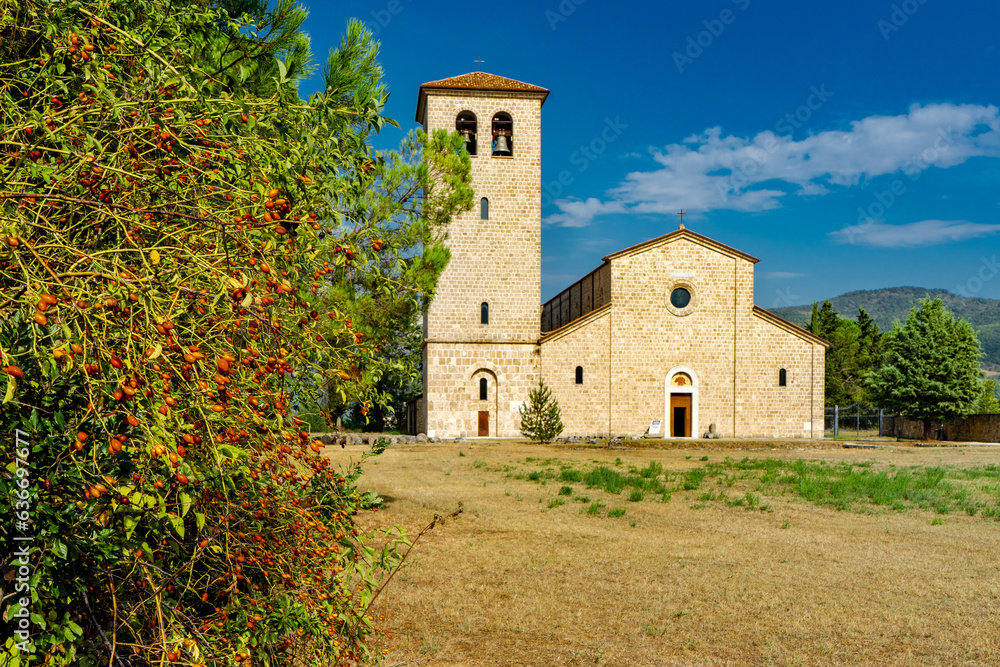 Fototapeta premium Italy, Abbey San vincenzo al Volturno