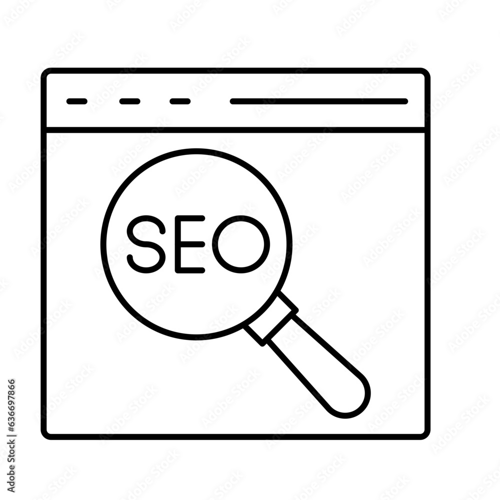 Web seo Vector icon which can easily modify or edit
Web seo Vector icon which can easily modify or edit