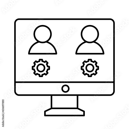 User preferences Vector icon which can easily modify or edit  

