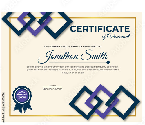 Certificate Templete