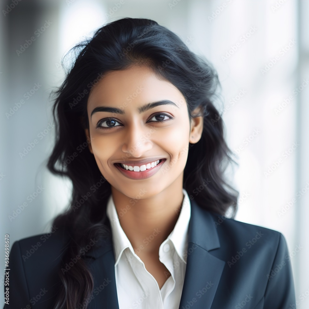 business businesswoman office young girl head shot woman portrait corporate manager indian asian businessperson created using generative ai technology business businesswoman office young girl head shot woman portrait corporate manager indian asian businessperson created using generative ai technology