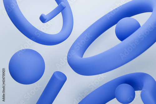 Abstractions 3D Render Background, Dynamic Circle Waves Motion, Design Element for Captivating Banner Background and Wallpaper