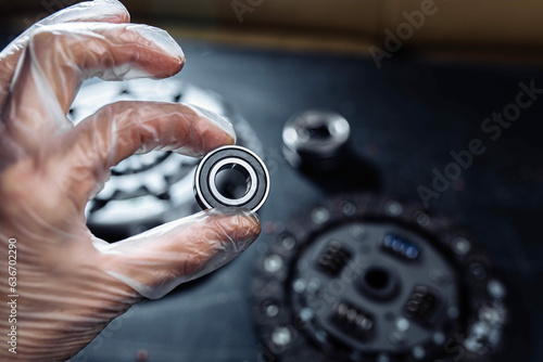 clutch flywheel bearing and car engine