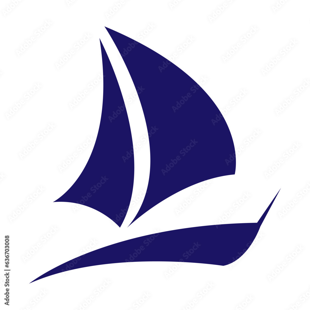 boat icon illustration vector