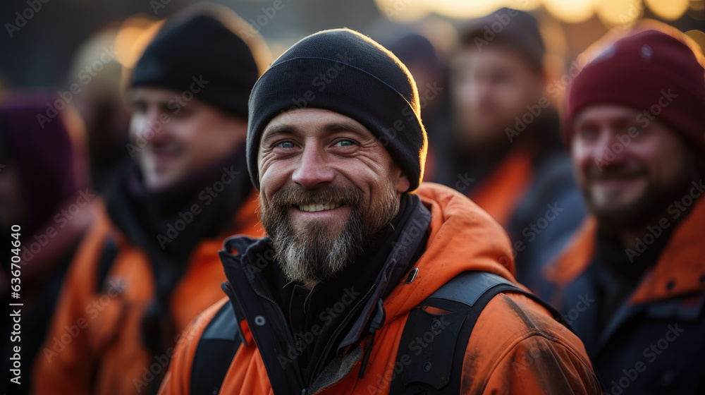 Memoir about a team of construction workers, their smiles and friendship at the construction site.