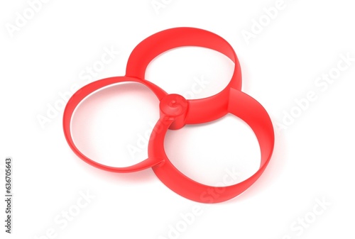 Wallpaper Mural 3D illustration of toroidal drone propeller isolated on white background Torontodigital.ca