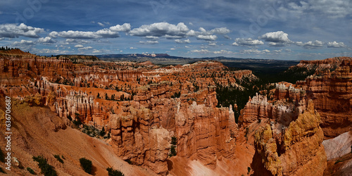 panorama del bryce canyon