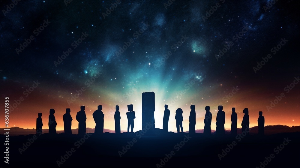 In the realm where eleven tribes unite On this single.Generative AI