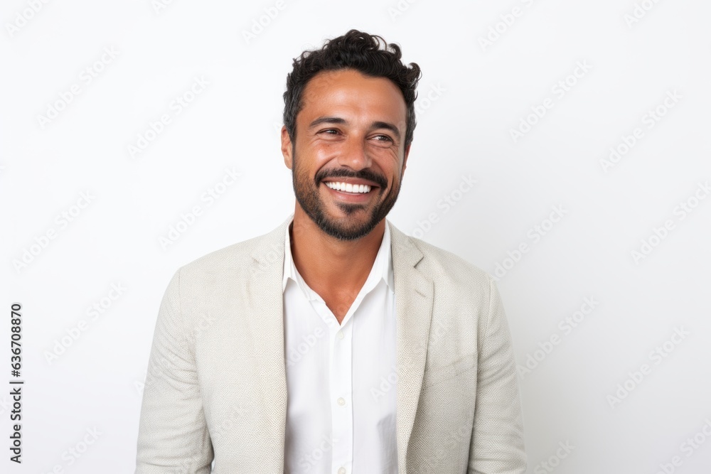 Portrait of happy young arab man smiling and looking at camera Portrait of happy young arab man smiling and looking at camera