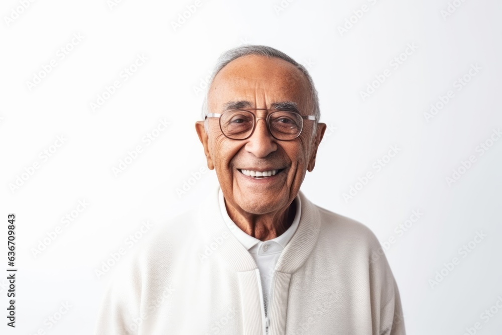 Portrait of a smiling senior asian man in eyeglasses Portrait of a smiling senior asian man in eyeglasses