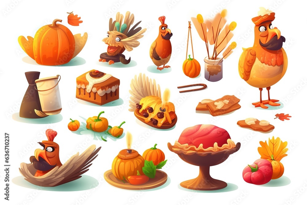 Happy Thanksgiving. Thanksgiving pumpkins and Autumn leaves. Thanksgiving Food Party. Thanksgiving Concept.Thanksgiving Background. Thanksgiving Theme. Generative Ai Happy Thanksgiving. Thanksgiving pumpkins and Autumn leaves. Thanksgiving Food Party. Thanksgiving Concept.Thanksgiving Background. Thanksgiving Theme. Generative Ai