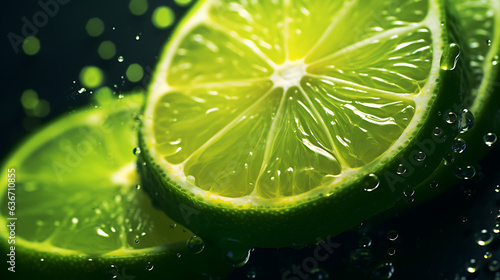 Limes, The Essence of Nature's Bounty: Exploring the Sweet and Nutritious World of Limes. High Resolution