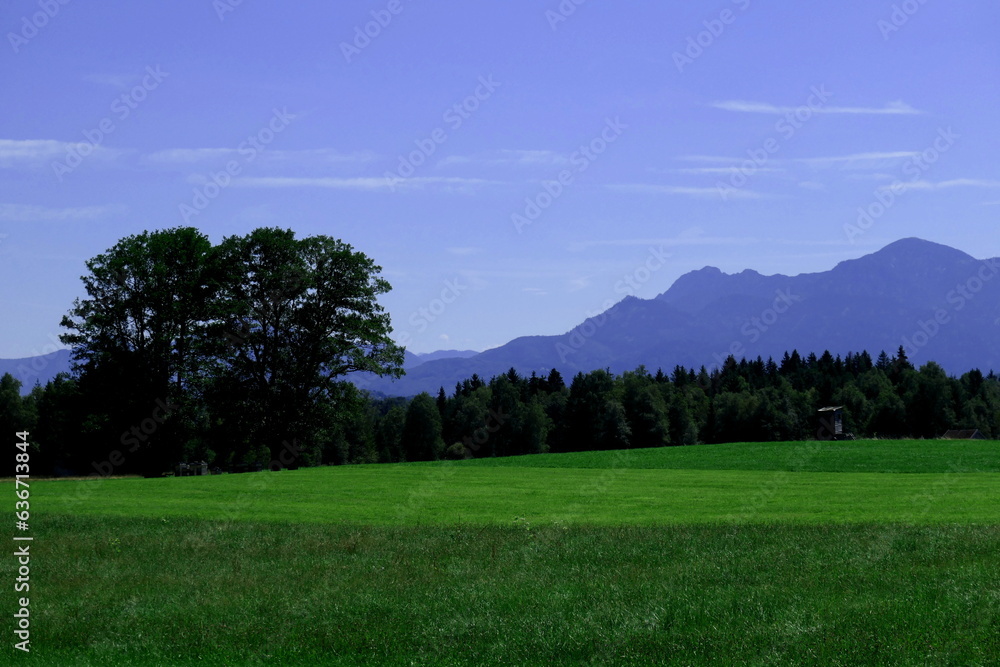 Blick auf die Berge vom Staffelsee Blick auf die Berge vom Staffelsee