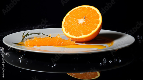 Oranges, The Essence of Nature's Bounty: Exploring the Sweet and Nutritious World of Oranges. High Resolution photo