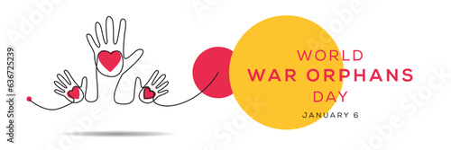World War Orphans Day, held on 6 January.