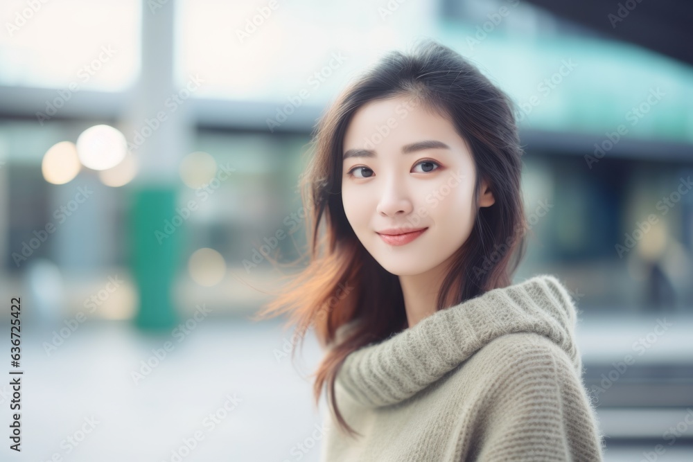 beautiful asian woman smile and relax in the city, lifestyle concept. beautiful asian woman smile and relax in the city, lifestyle concept.