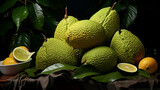 Breadfruits, The Essence of Nature's Bounty: Exploring the Sweet and Nutritious World of Breadfruits. High Resolution