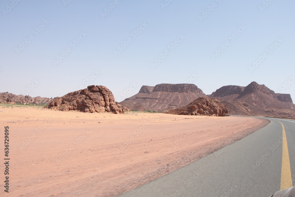 road in the desert, saudi, saudi arabia, alula, al ula, alula saudi, alula saudi arabia