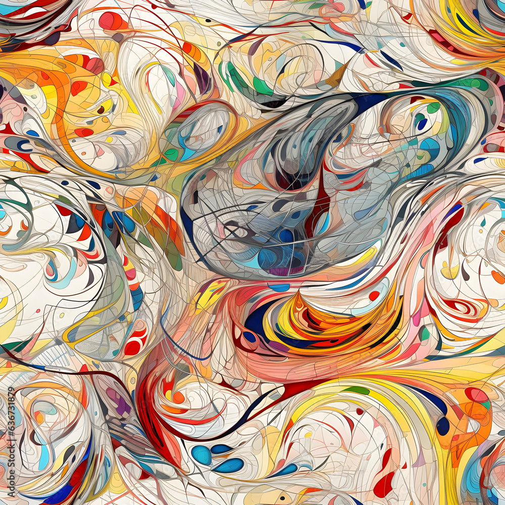 Colorful Tiles - Generativ AI Colorful Tiles - Generativ AI