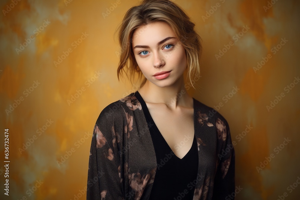 Portrait of a beautiful young girl with blond hair and blue eyes Portrait of a beautiful young girl with blond hair and blue eyes