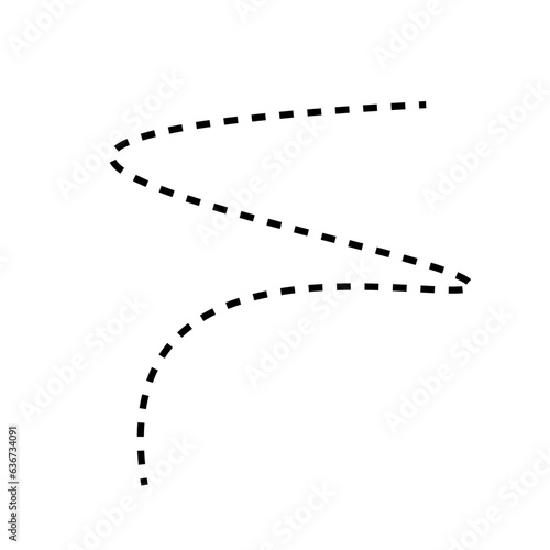 dotted line