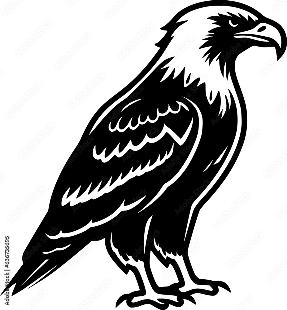 Eagle - High Quality Vector Logo - Vector illustration ideal for T-shirt graphic Eagle - High Quality Vector Logo - Vector illustration ideal for T-shirt graphic