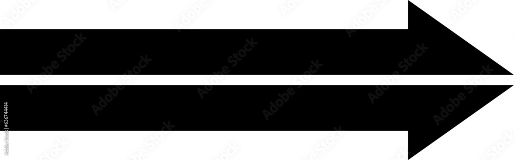 Unique and Stylish Direction Pointing Arrow Unique and Stylish Direction Pointing Arrow