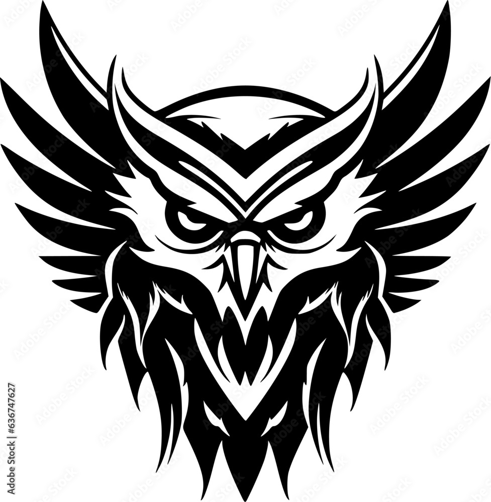 Owl | Minimalist and Simple Silhouette - Vector illustration Owl | Minimalist and Simple Silhouette - Vector illustration