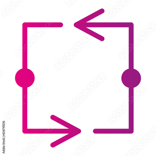 Icon Arrow is an image that shows direction or orientation. This is very helpful in guiding users or making navigation easier on apps and websites.