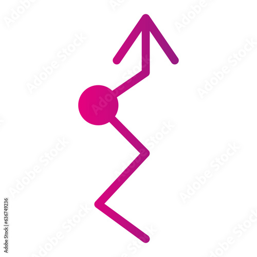 Icon Arrow is an image that shows direction or orientation. This is very helpful in guiding users or making navigation easier on apps and websites.