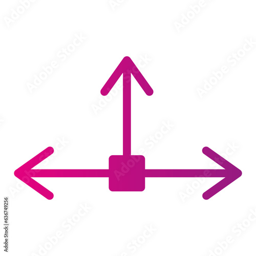 Icon Arrow is an image that shows direction or orientation. This is very helpful in guiding users or making navigation easier on apps and websites.