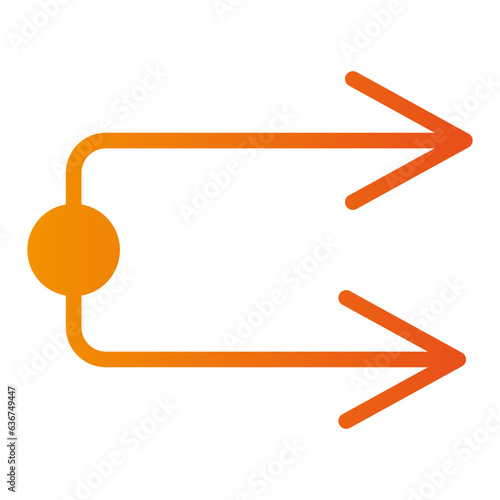 Icon Arrow is an image that shows direction or orientation. This is very helpful in guiding users or making navigation easier on apps and websites.