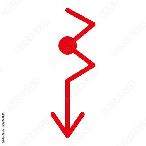 Icon Arrow is an image that shows direction or orientation. This is very helpful in guiding users or making navigation easier on apps and websites.