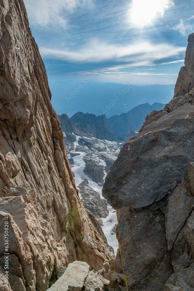 view from mt. Whitney trail