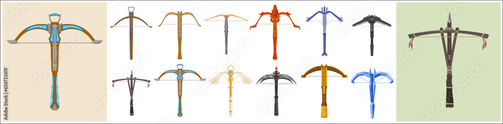 Ταπετσαρία A collection of fantasy crossbow weapons