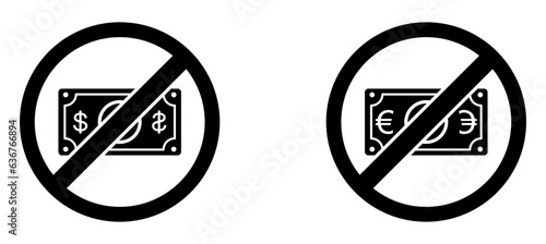 no cash