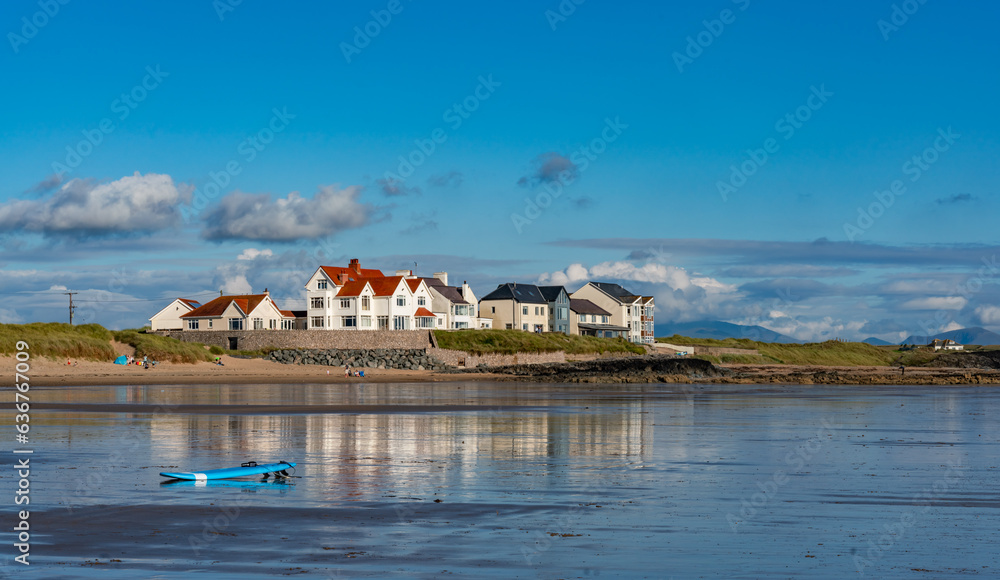 walking around the beach village of Rhosneigr, Isle of Anglesey