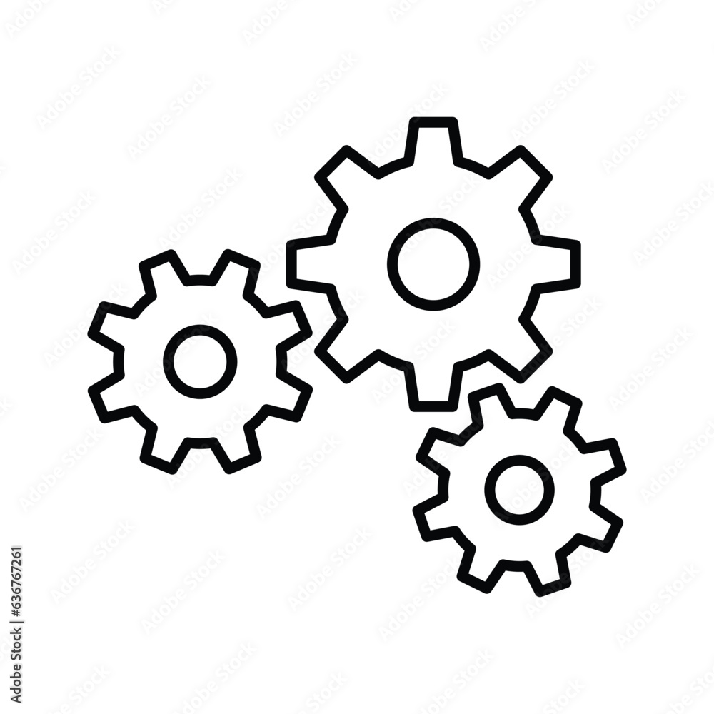 System icon. Line, outline symbol. System icon. Line, outline symbol.