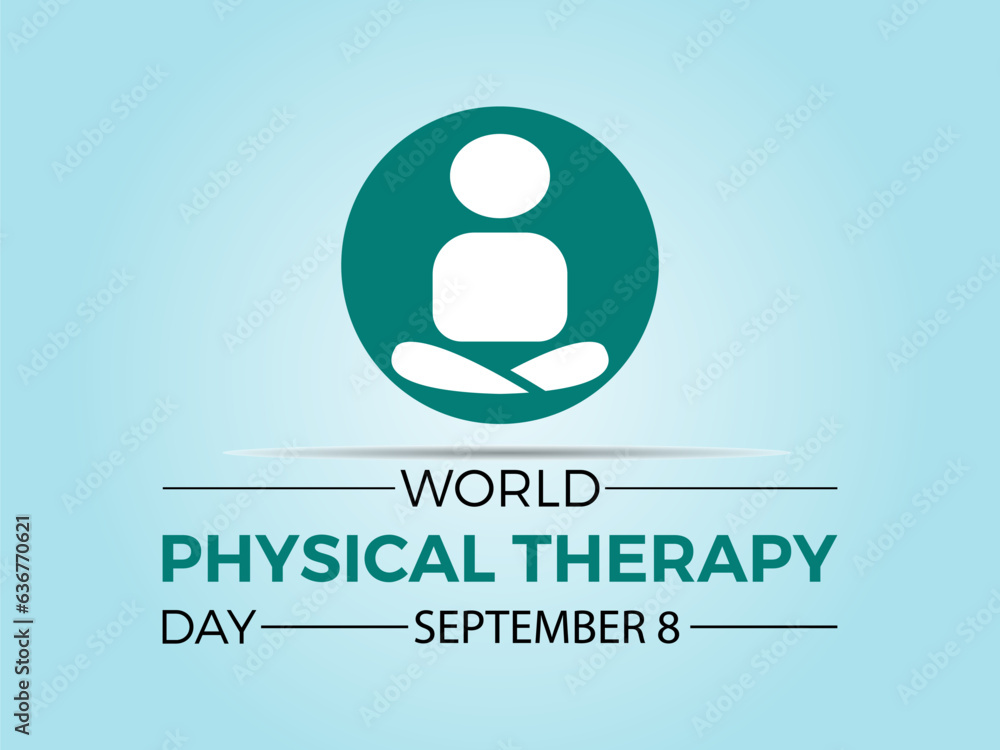 World Physical Therapy Day Amplifies Awareness, Advocacy, and Global Health through Motion. Empowering Movement and Well-Being vector illustration banner template. World Physical Therapy Day Amplifies Awareness, Advocacy, and Global Health through Motion. Empowering Movement and Well-Being vector illustration banner template.