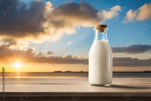 bottle of milk © Sajawal