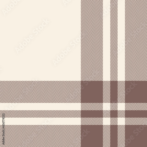 Plaid check pattern. Seamless fabric texture. Tartan textile print.