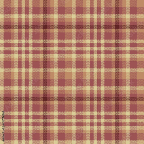 Plaid tartan check of background textile texture with a pattern vector seamless fabric.