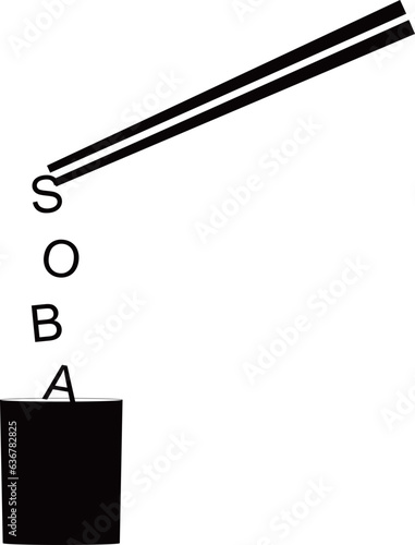soba japanese noodle