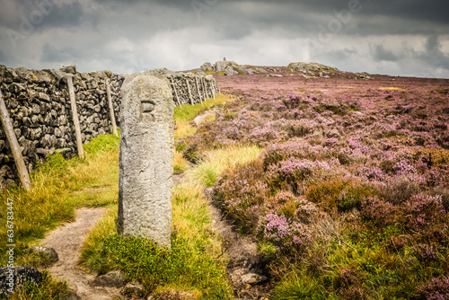 Hill walking on Cracoe Fell and Rylestone Fell photo