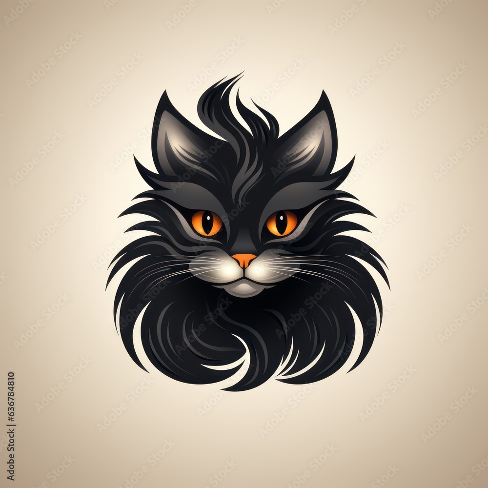 cat minimalistic avatar