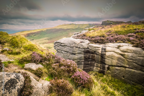 Hill walking on Cracoe Fell and Rylestone Fell photo