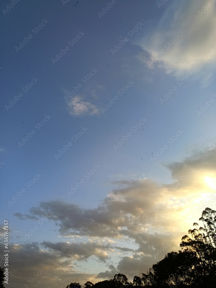 Obraz premium sunset in the mountains