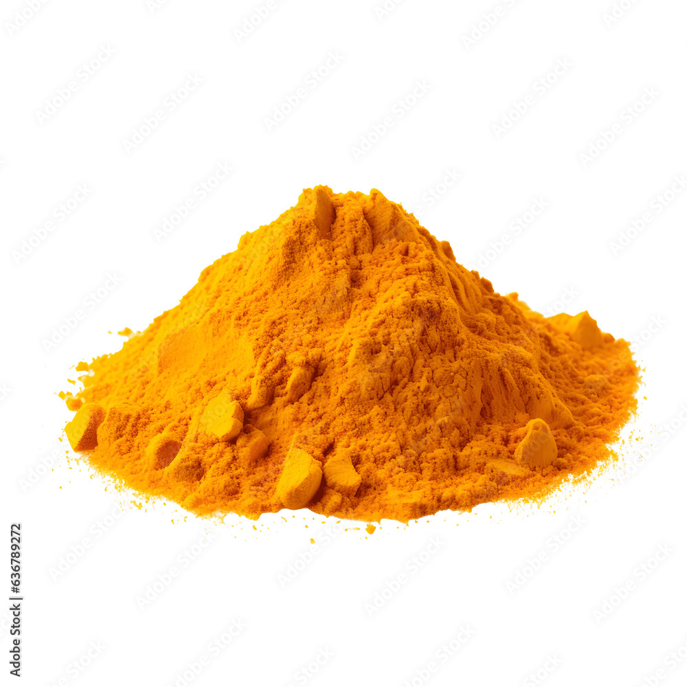 Turmeric Powder Isolated Turmeric Powder Isolated