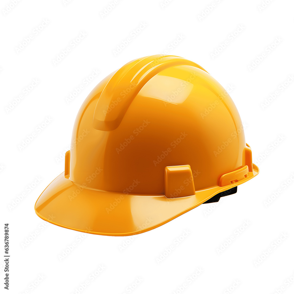 Fototapeta premium Orange Construction Hard Hat
